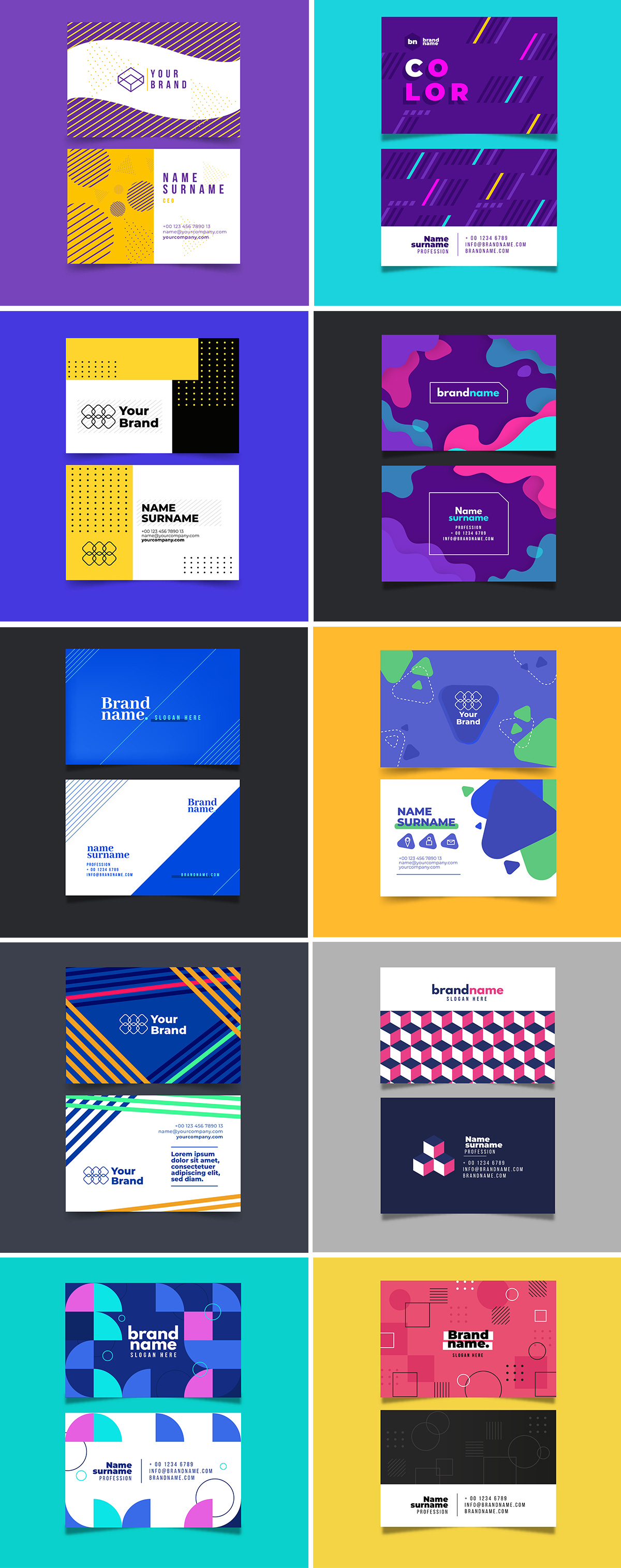 Vector Business Card Templates