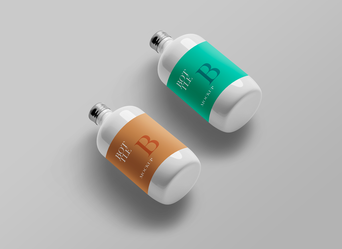 Bottle PSD Mockups