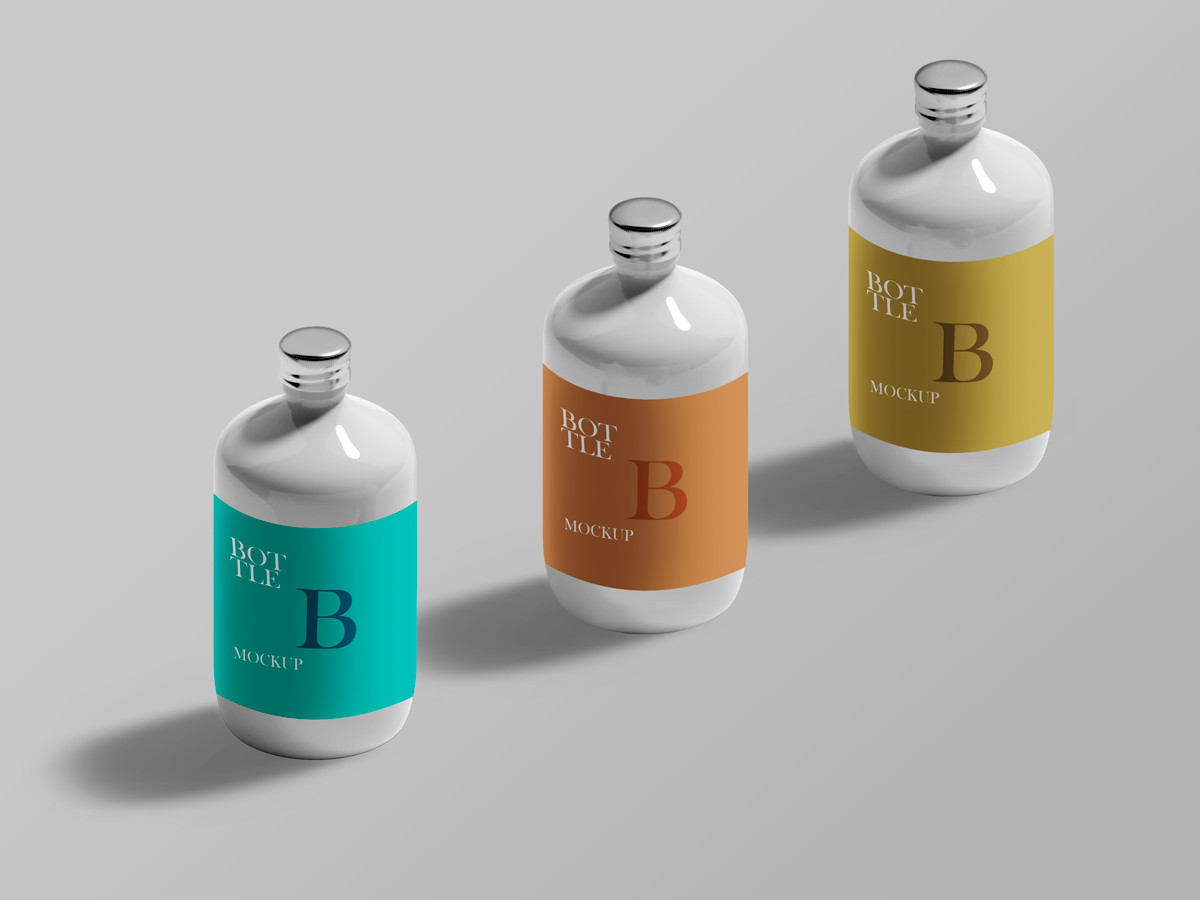 Bottle PSD Mockups