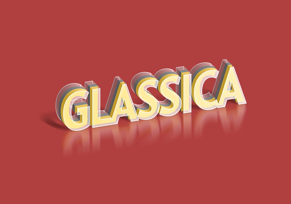 Glass PSD Text Effect