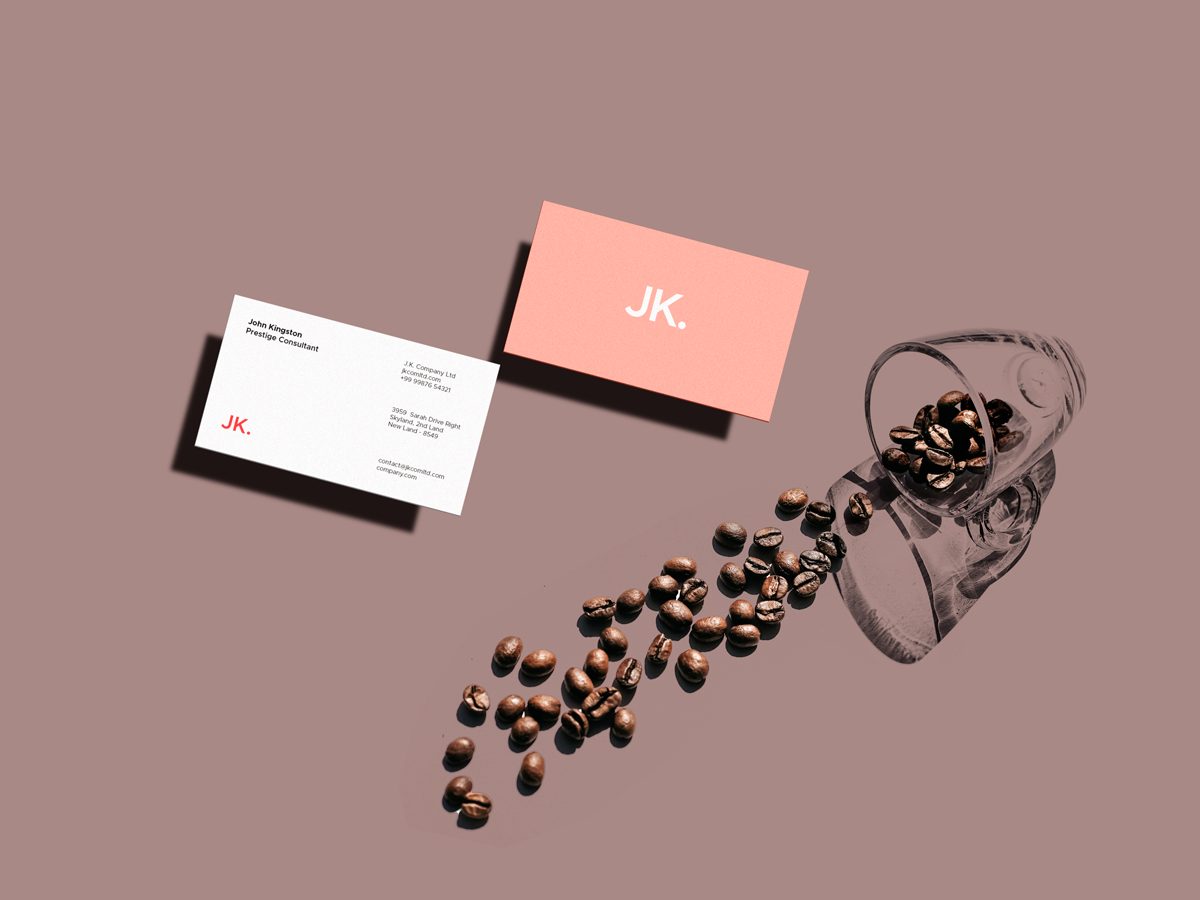 Business Card Mockup Scenes