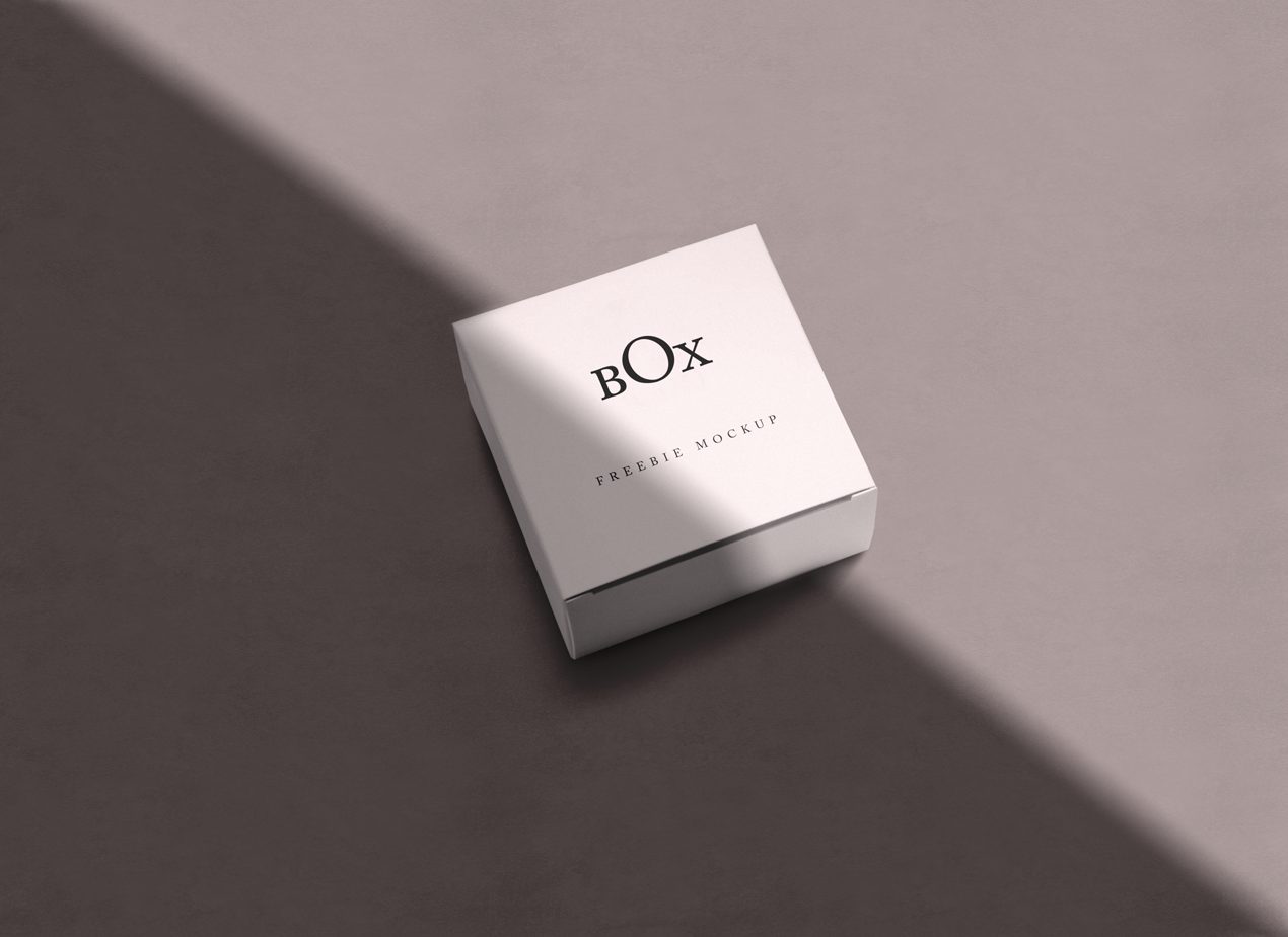 PSD Square Box Mockup 