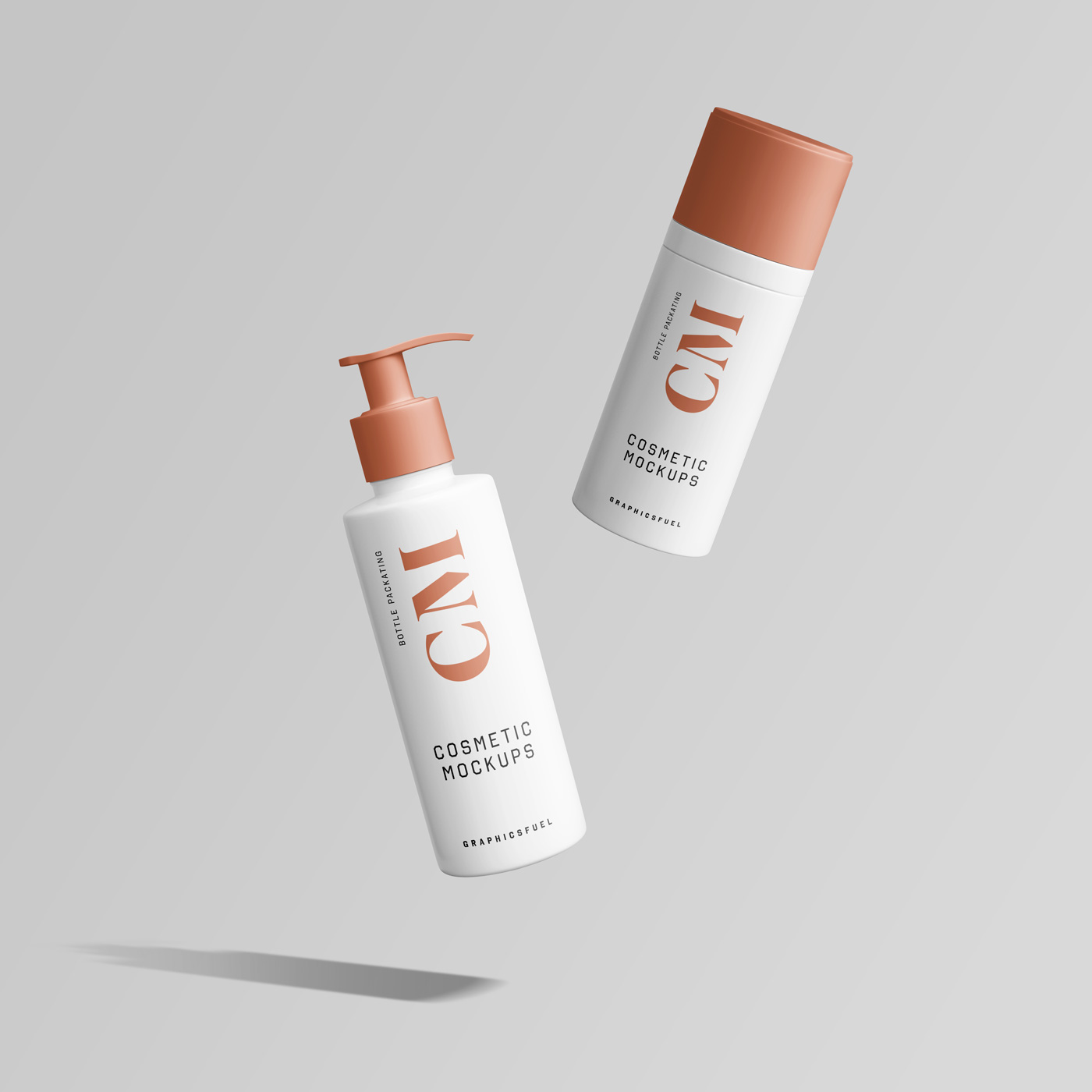 Cosmetic Product Bottle Mockups