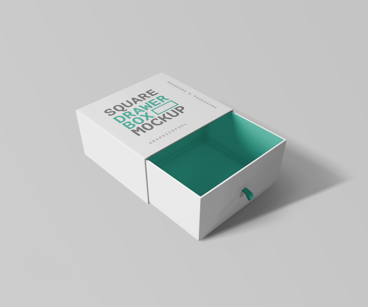 Sleeves Drawer Box Mockup