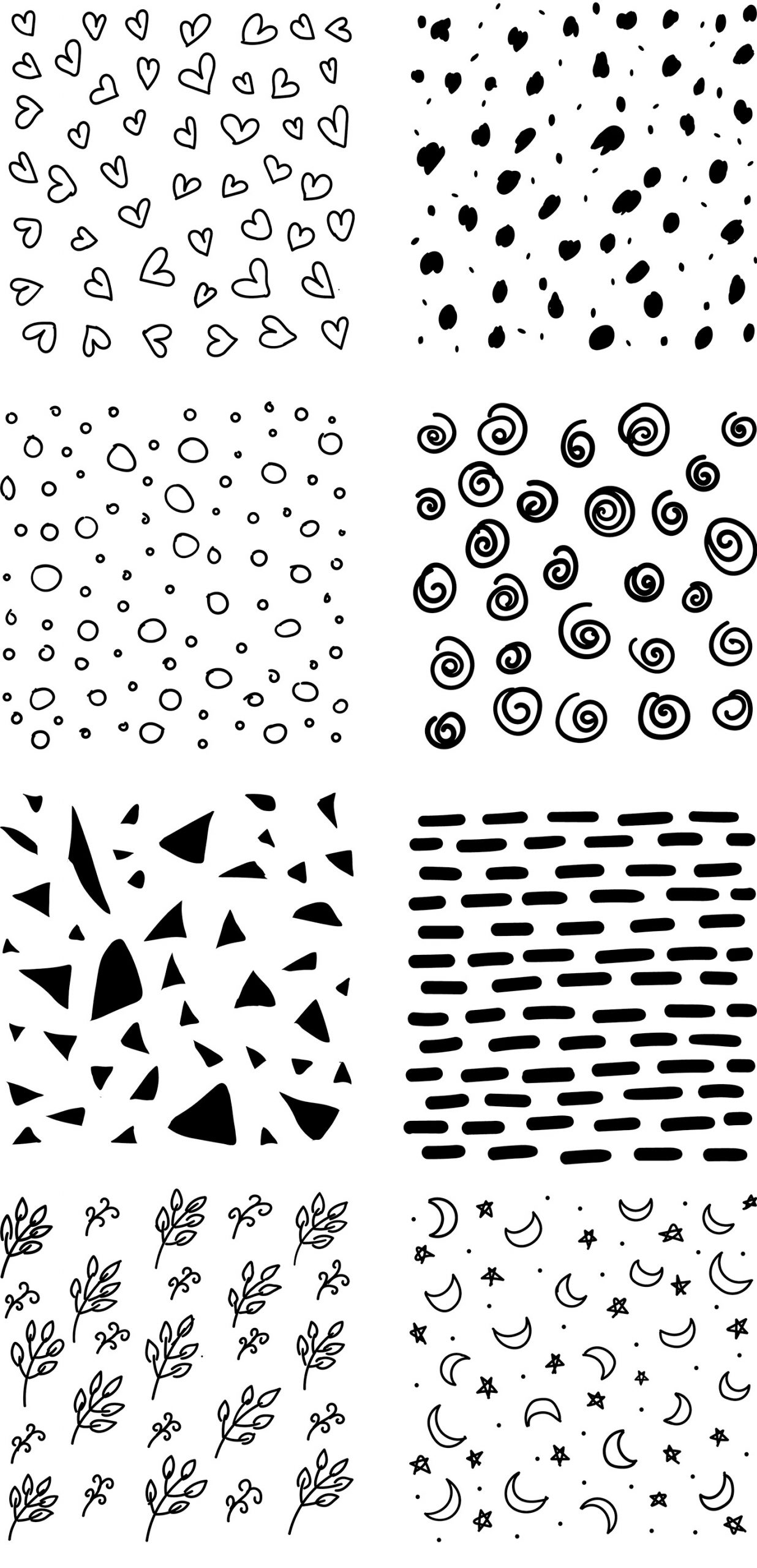 Handdrawn Abstract Patterns