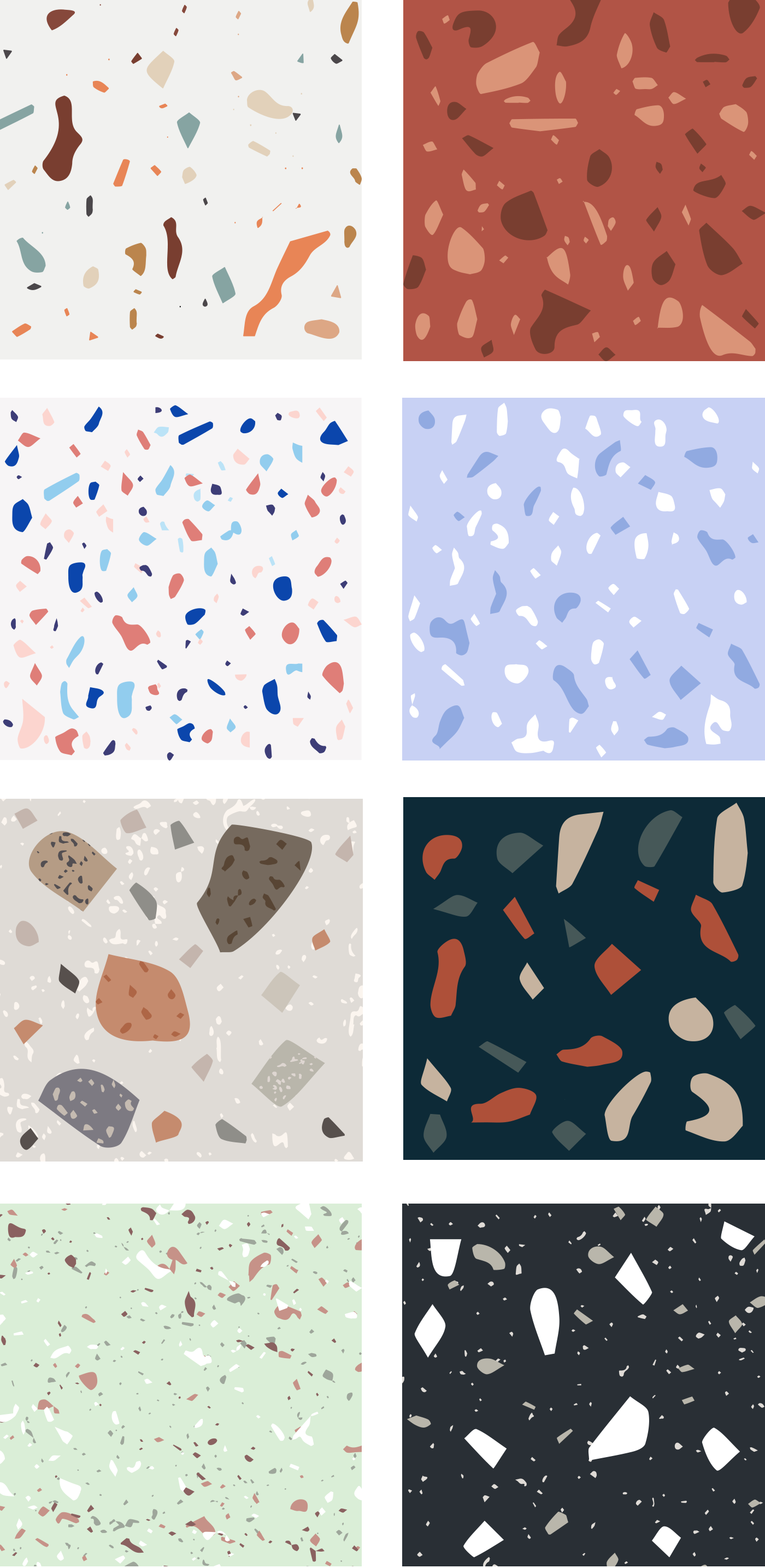 Seamless Terrazzo Patterns