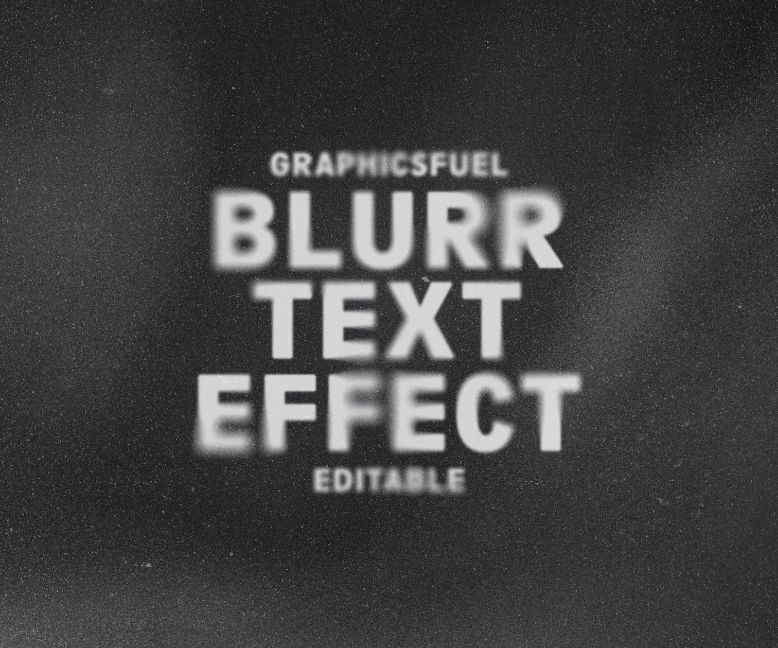 Ghost Blur Text Effect