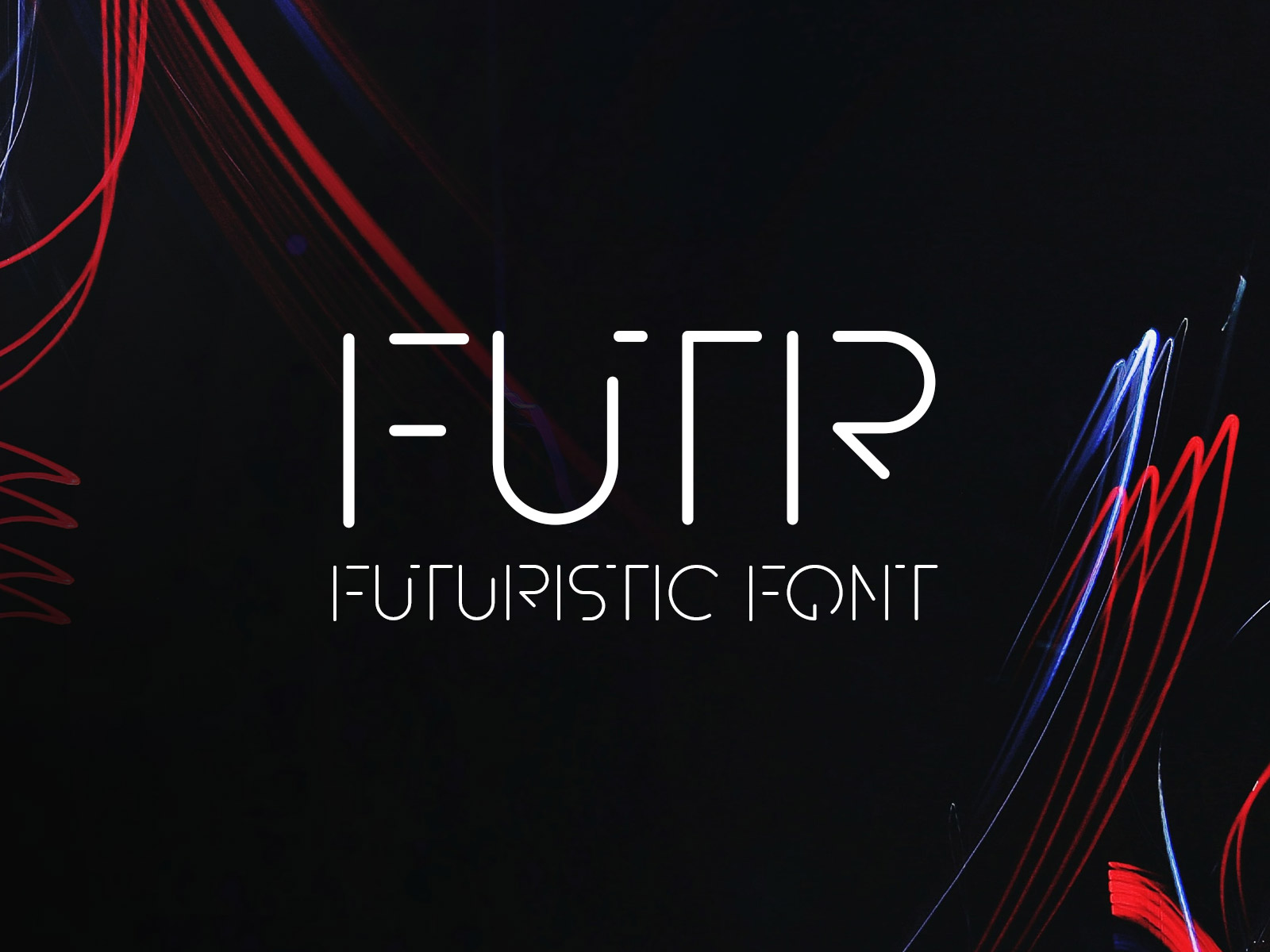 Futr Futuristic Font Regular