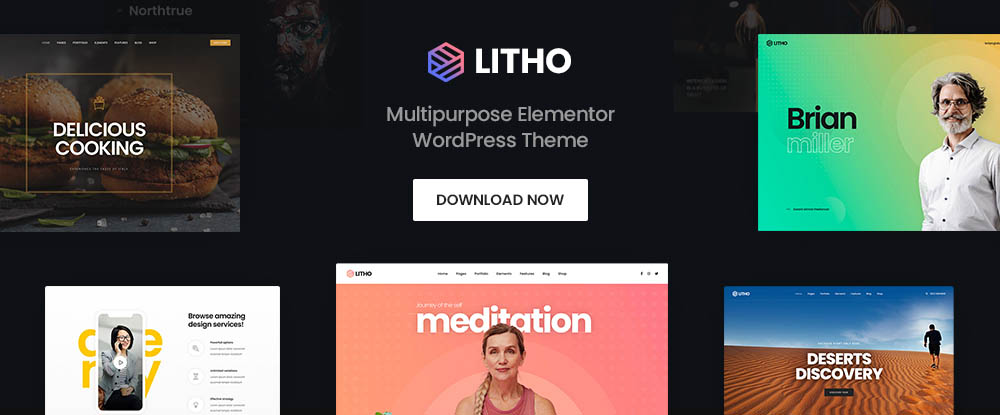 Litho – Multipurpose Elementor WordPress Theme