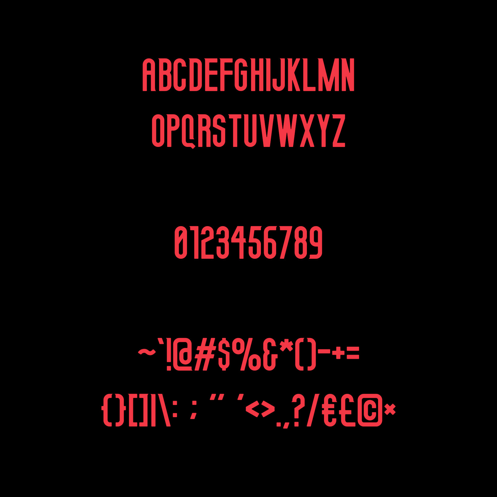 Longlina Narrow Condensed Display Font