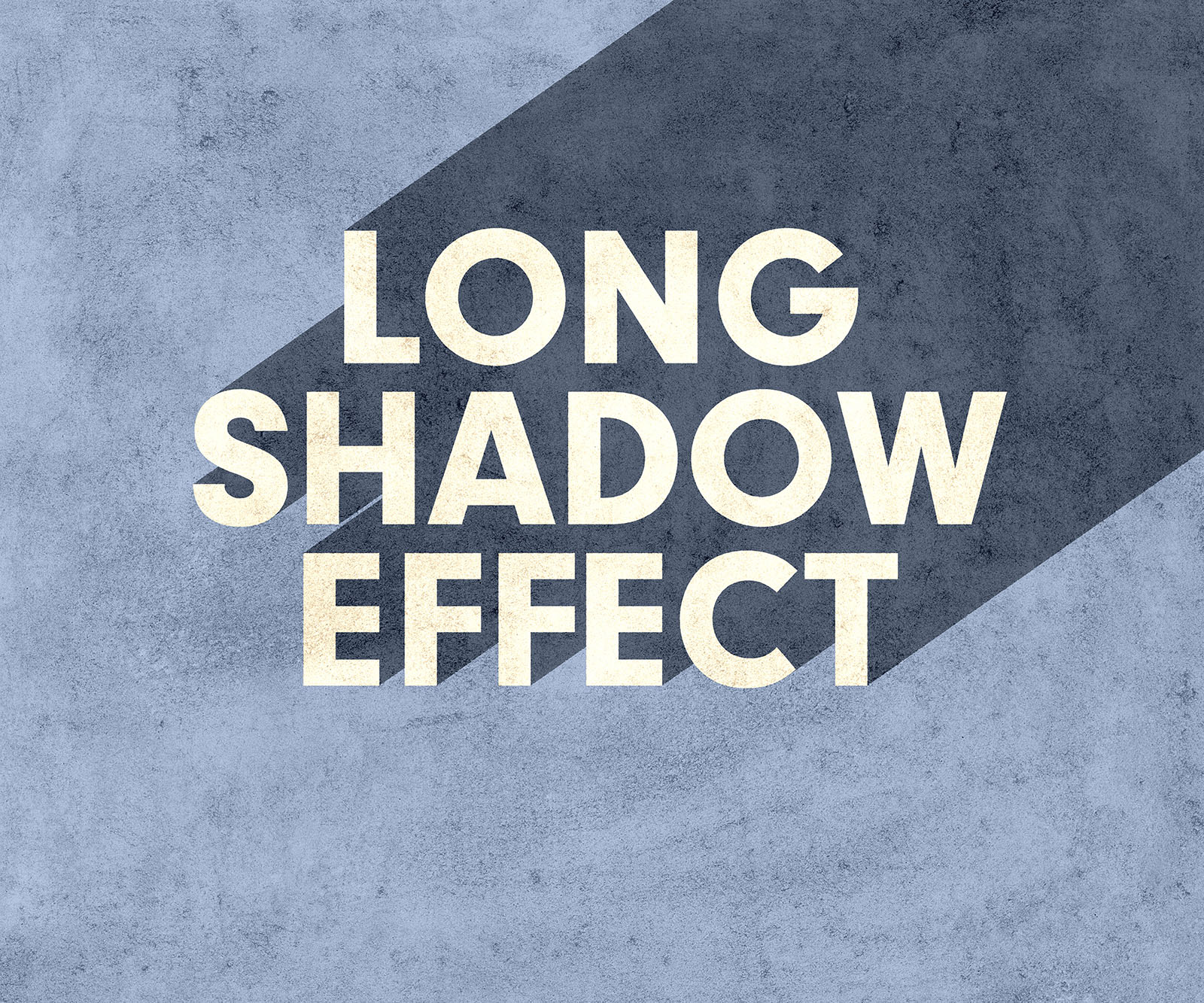 Long Shadow Text Effect PSD Template