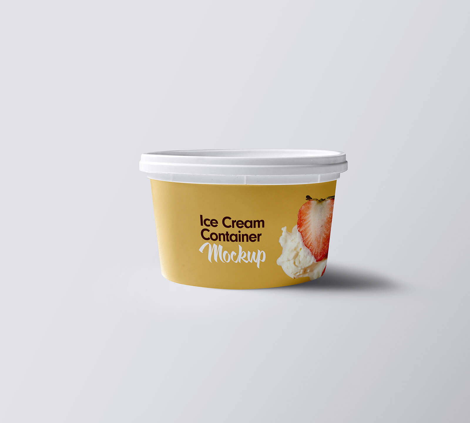 Ice cream box template