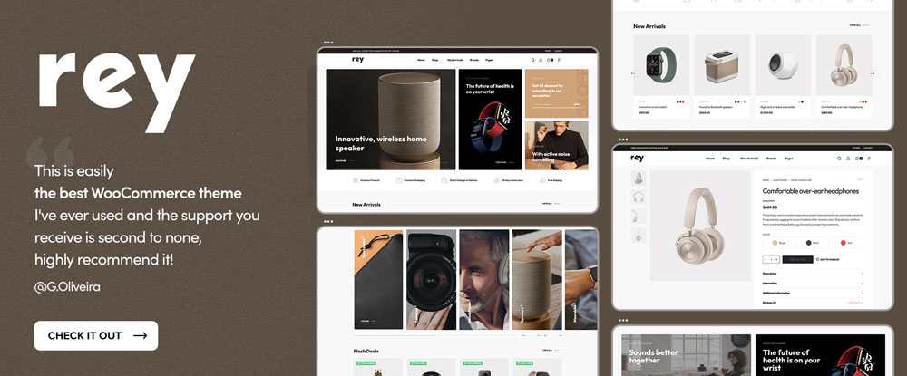 Rey Woocommerce Theme