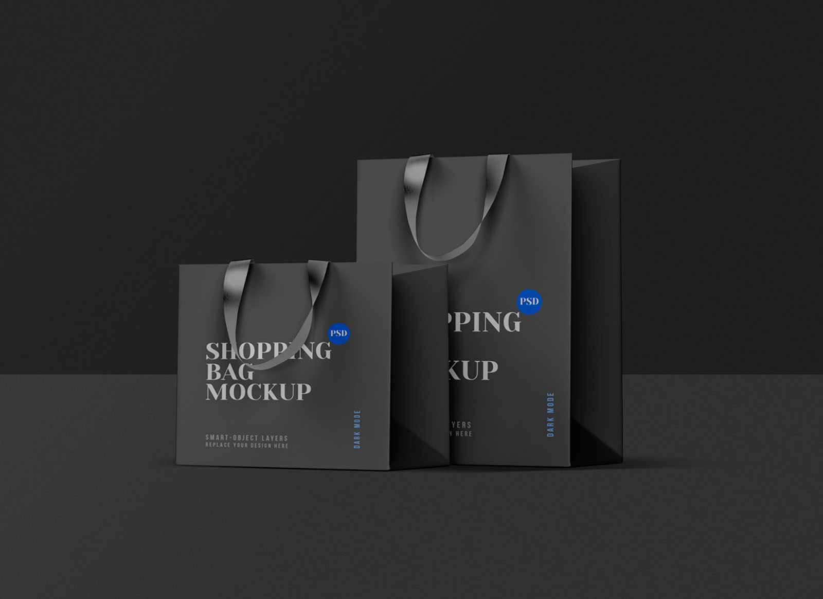 Shopping bag mockups