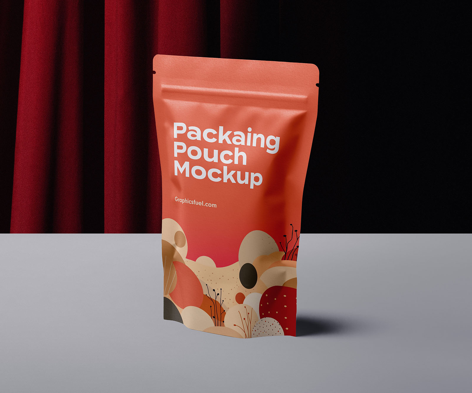 Packaging Pouch Mockup Template