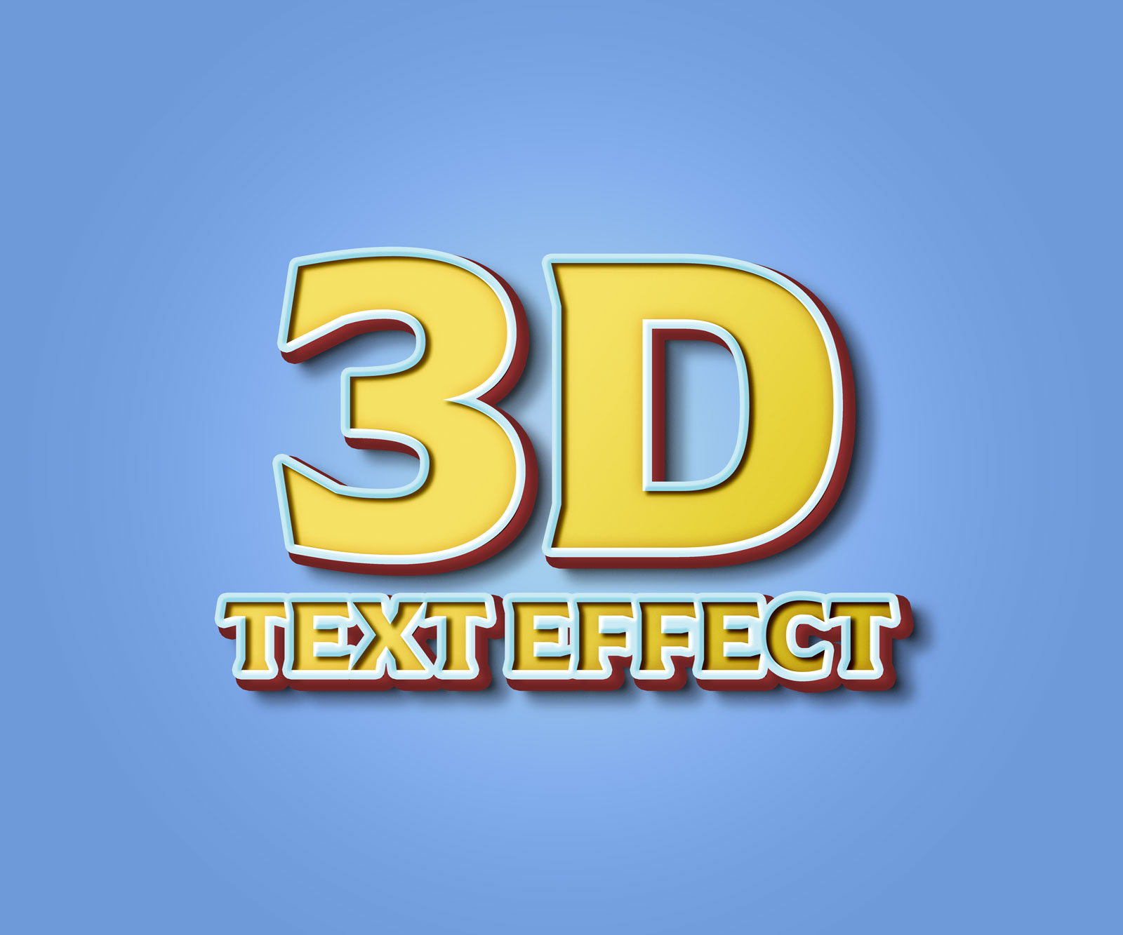 3D Text Effect