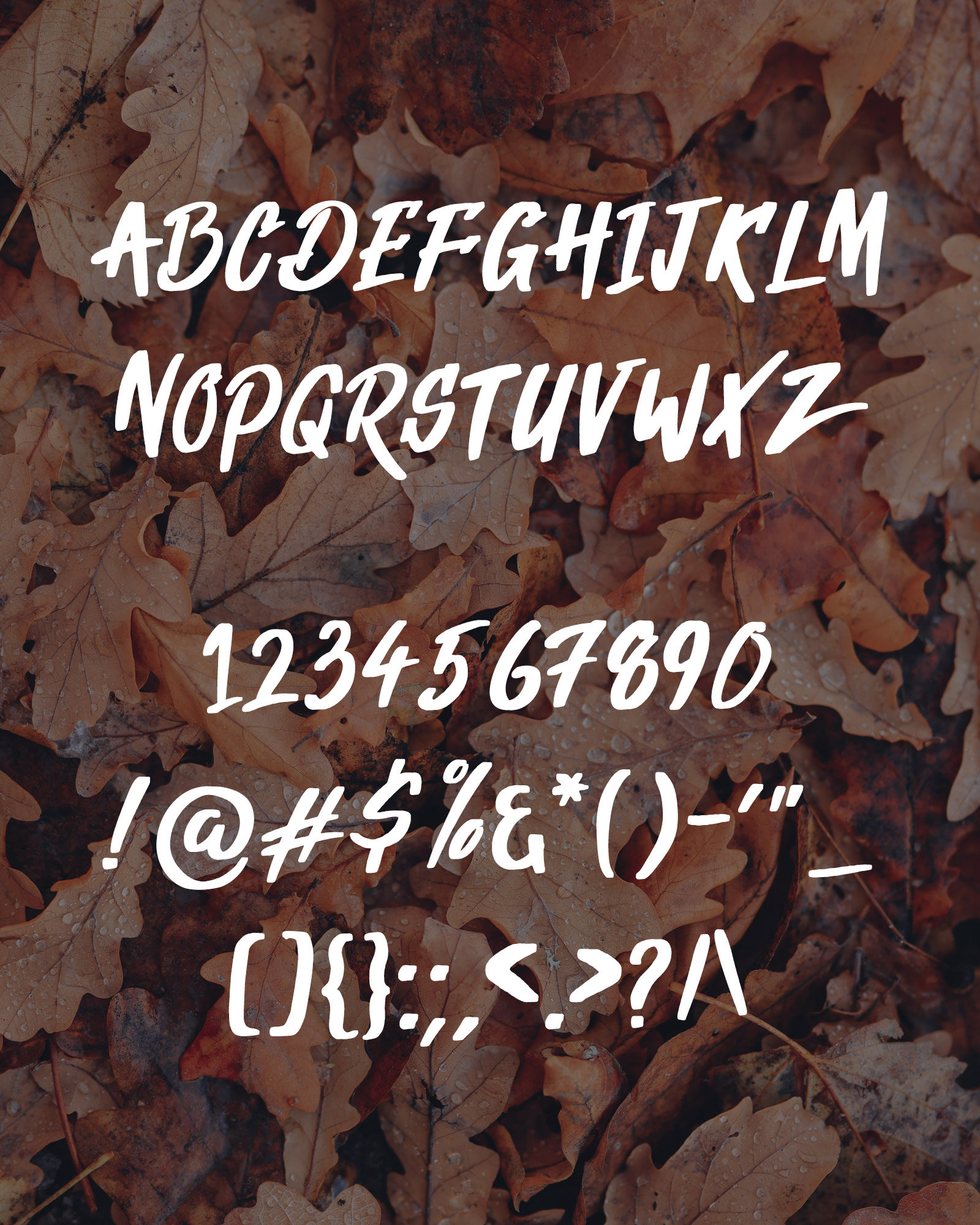 Handpack handdrawn font