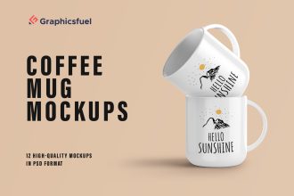 Coffee cup mockup templates