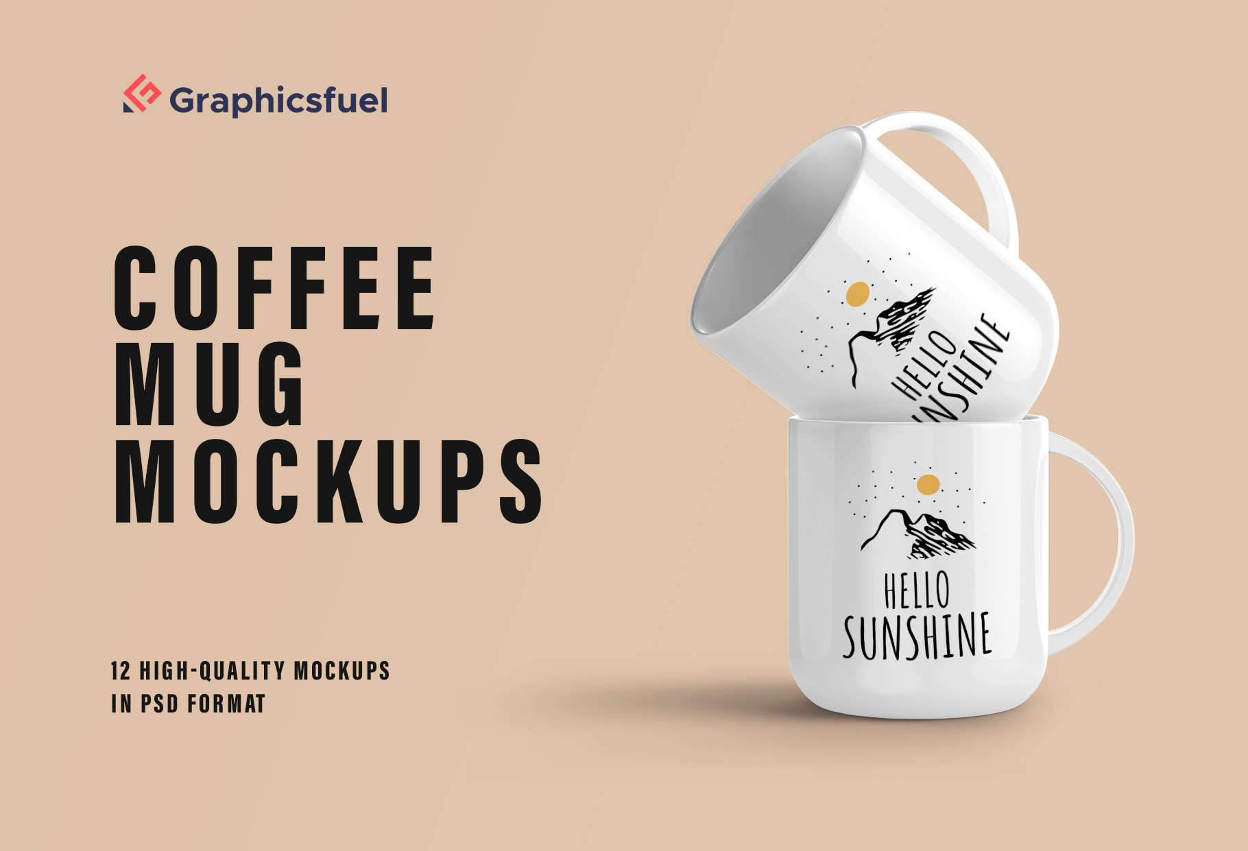 Coffee cup mockup templates