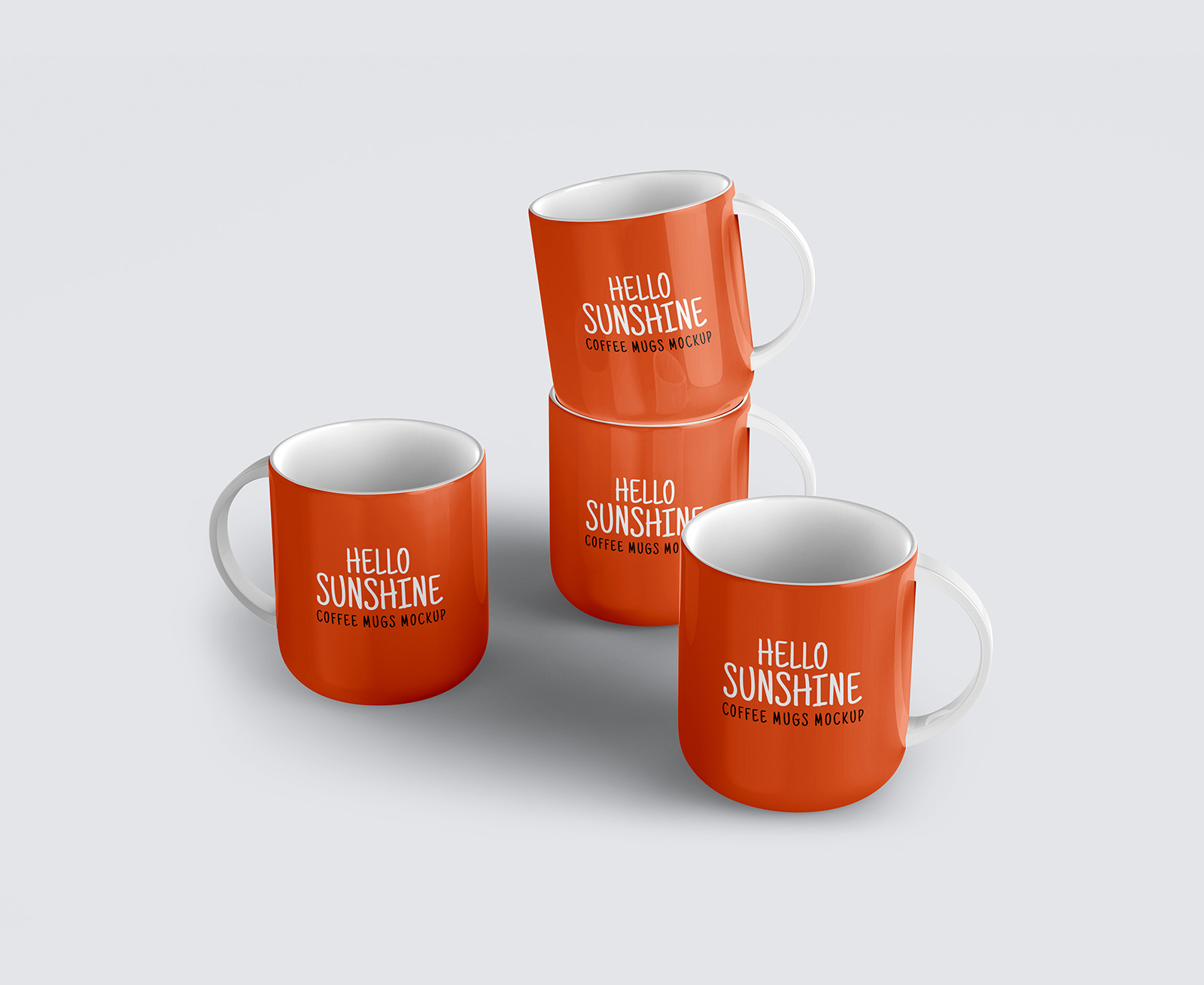 Coffee cup mockup templates