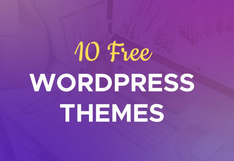 10 Free Wordpress Themes