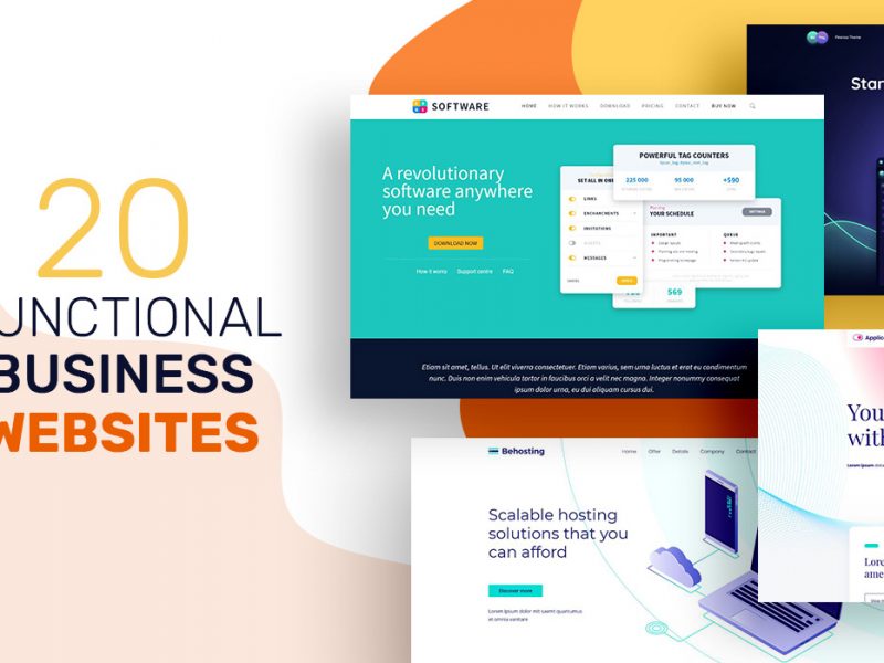 20 Functional Business Websites