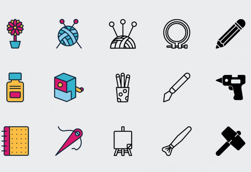 Arts and Crafts Icons