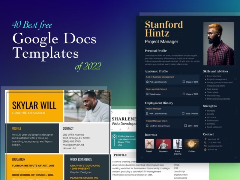 Best Free Google Docs Templates