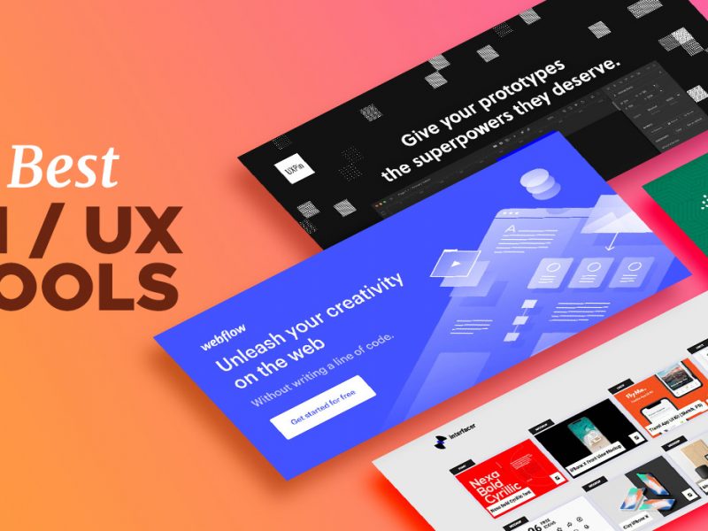 Best UI & UX Tools