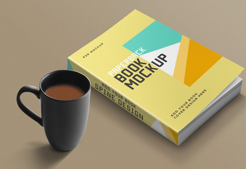 Book Mockup PSD Template