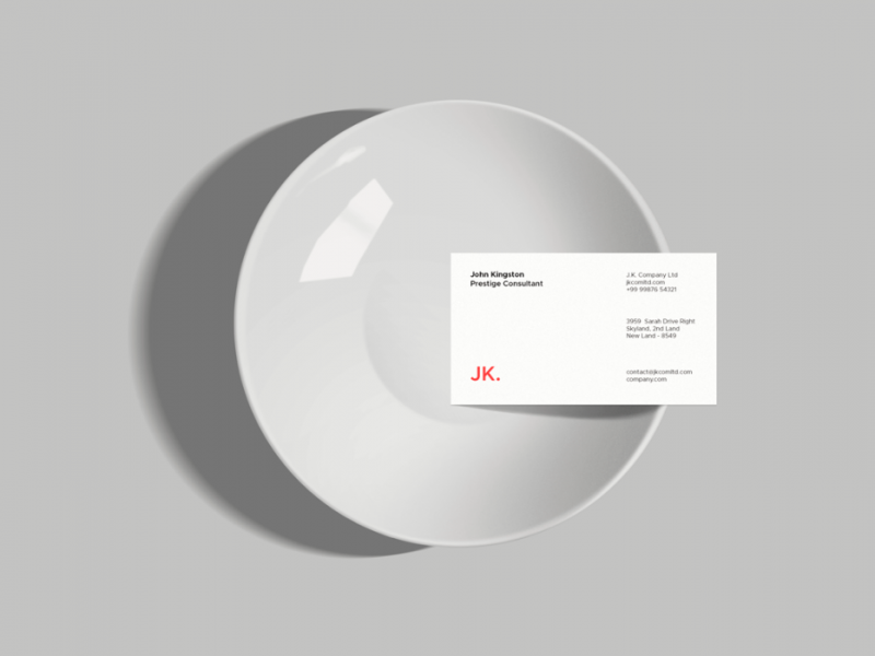 Business Card Mockup Scenes