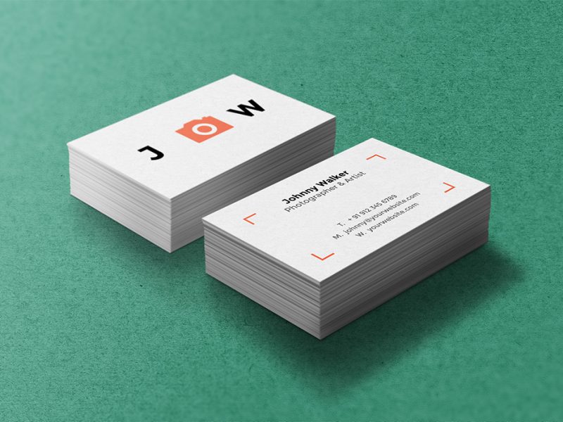 Business Cards Mockup PSD