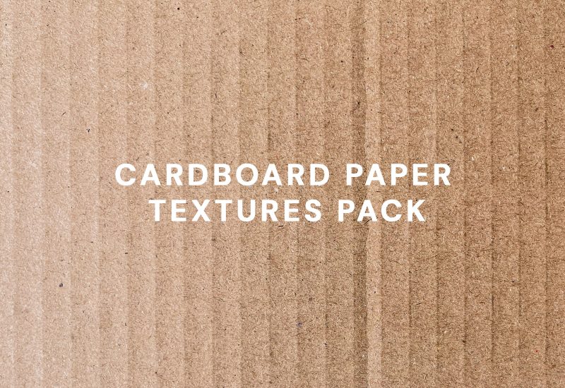 Cardboard Paper Textures Pack