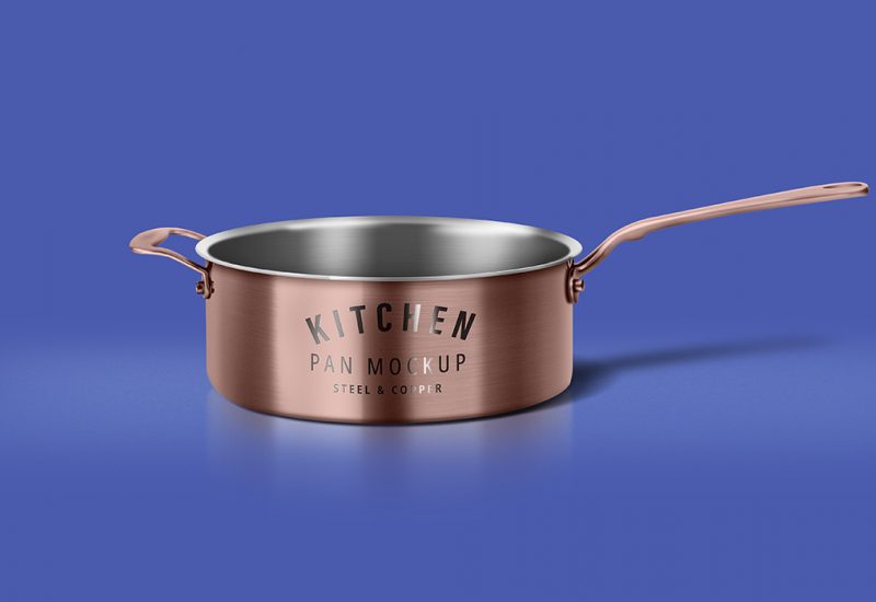 Cooking Pan Mockup PSD