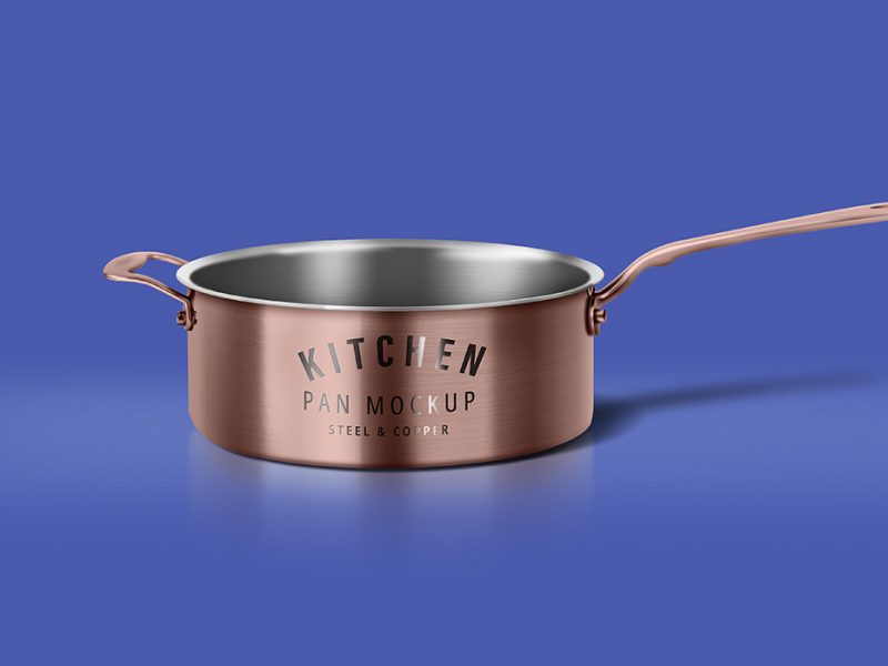 Cooking Pan Mockup PSD