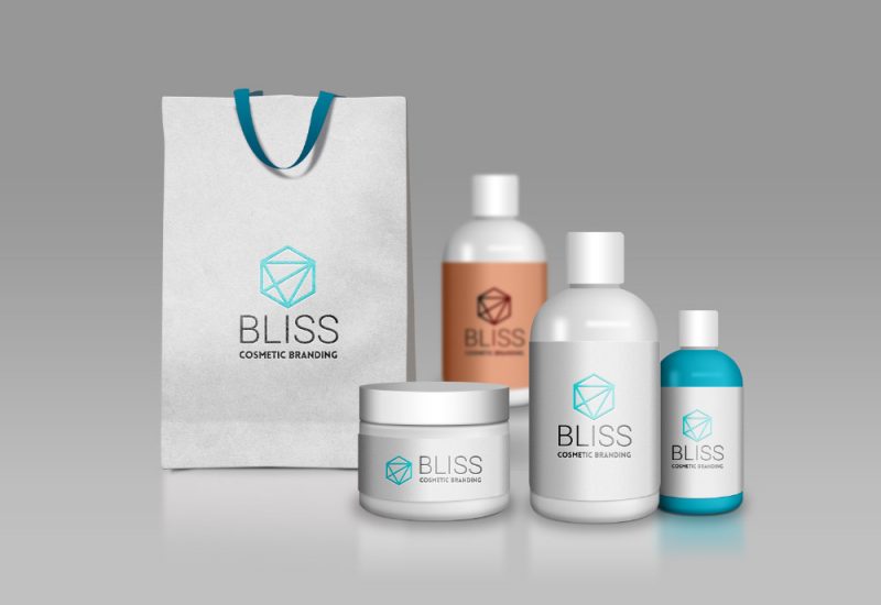 Cosmetic Branding Mockup PSD