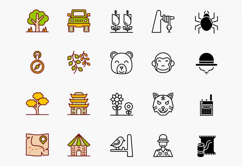 Forest Icons Pack