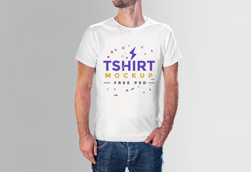 TShirt Mockup PSD Template