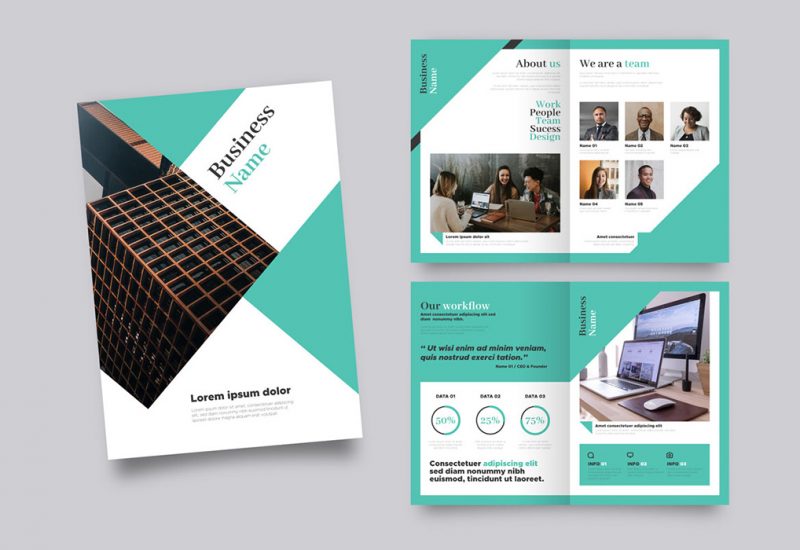 Free Vector Brochure Templates