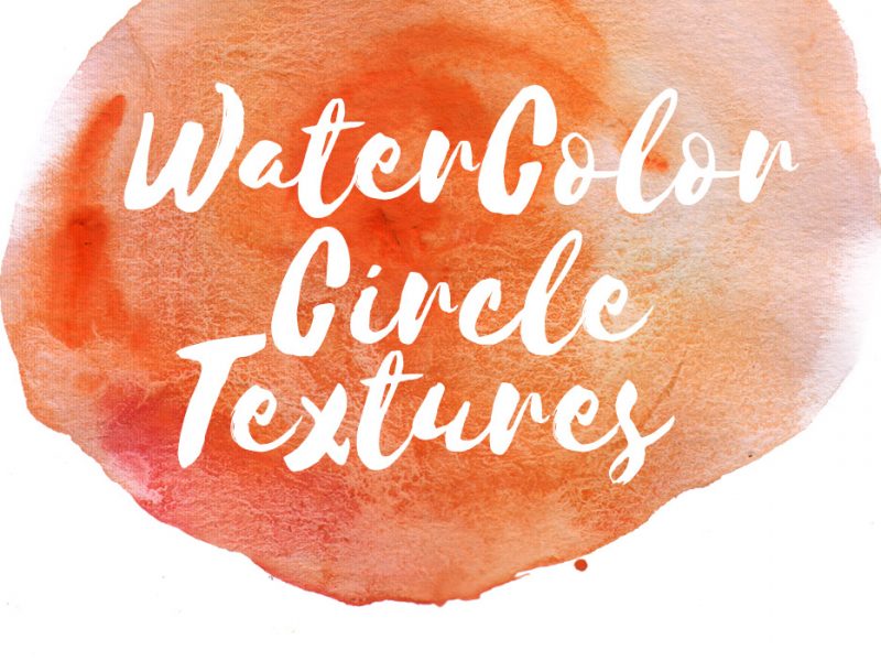 Free Water Color Circle Textures