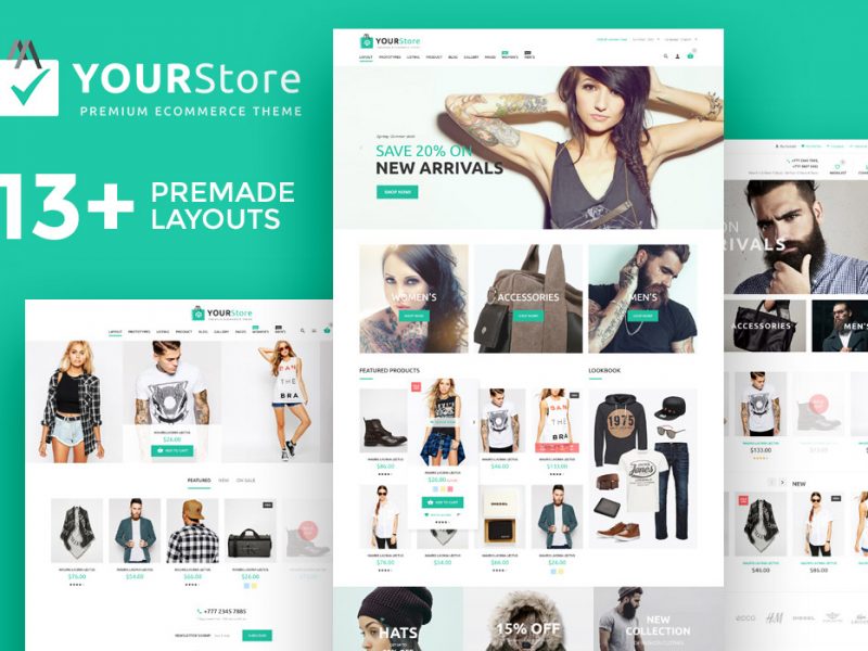 Giveaway YourStore Woocomerce theme