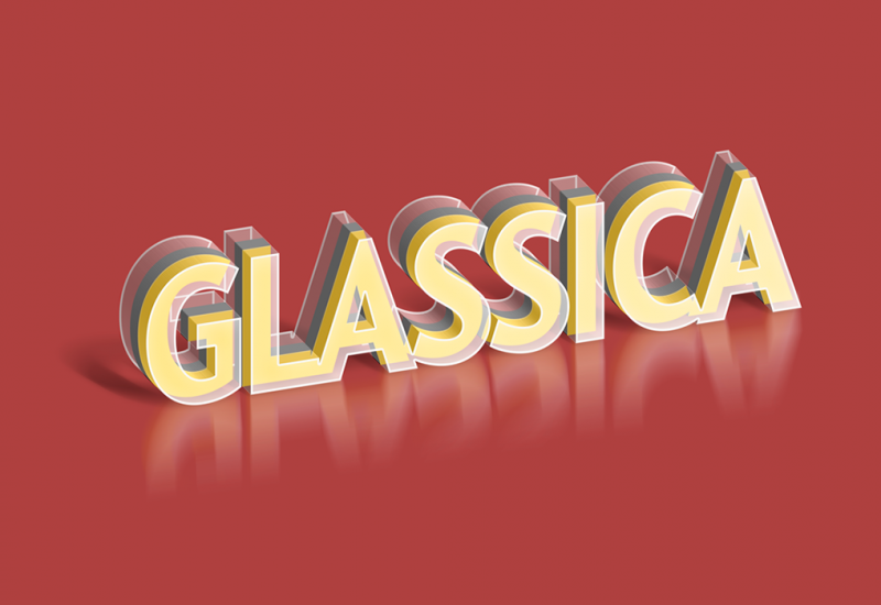 Glass PSD Text Effect