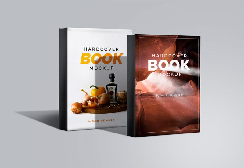 Hardcover Book Mockup PSD