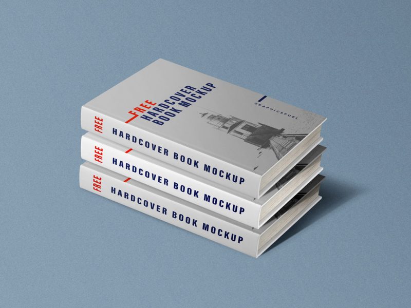 Hardcover Book Mockup PSD Templates