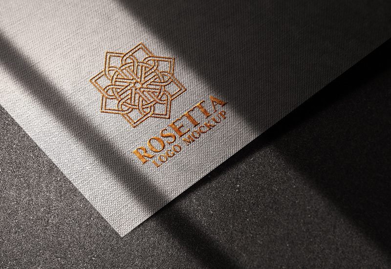 Embossed Logo Mockup