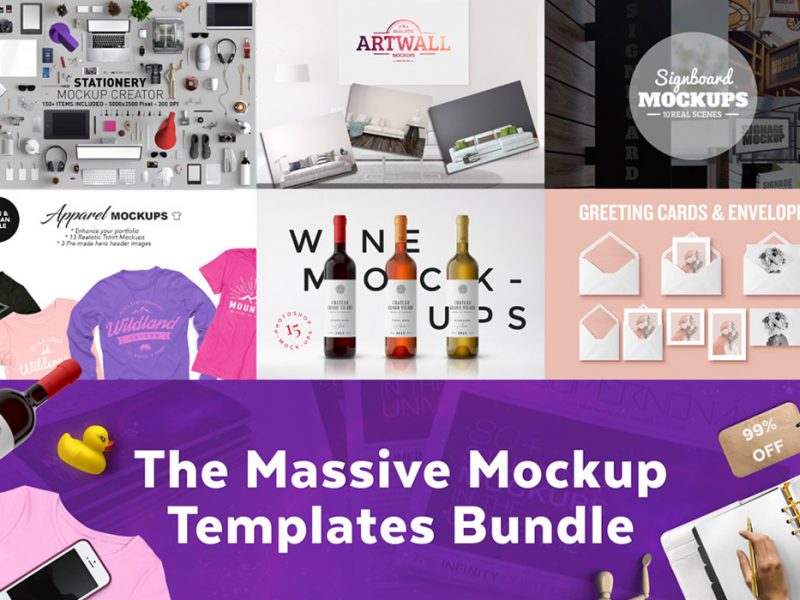 Buy Massive Mockups Bundle