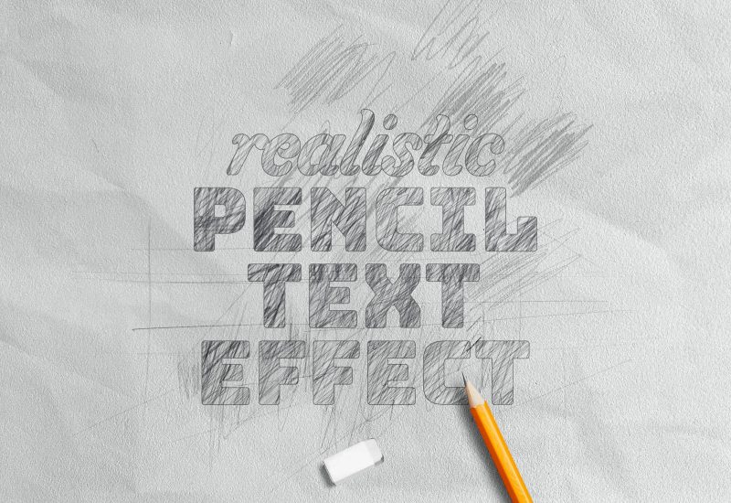 Photoshop Pencil Sketch Effects