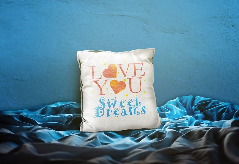 Pillow Mockup PSD Templates