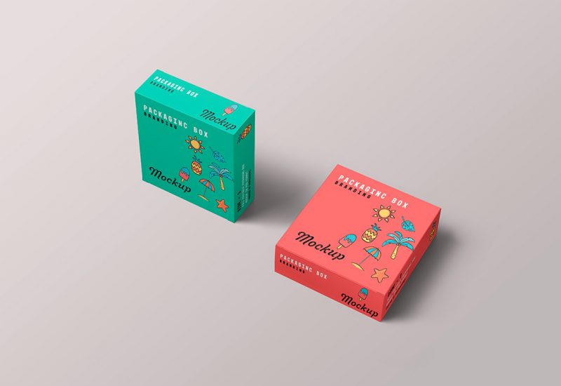 Packaging Box Mockups