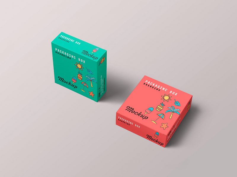 Packaging Box Mockups